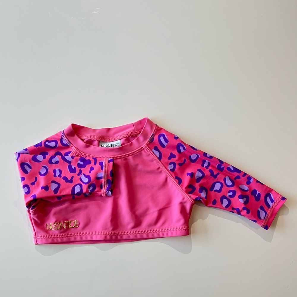 Neontide Crop Swim Top Toddler
